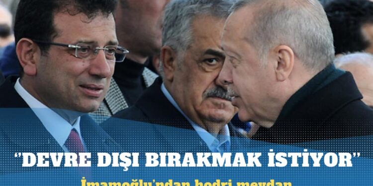 İmamoğlu’ndan hodri meydan: Beni siyasette devre dışı bırakma çabasını gösteren kişinin adı belli: Sayın Cumhurbaşkanı