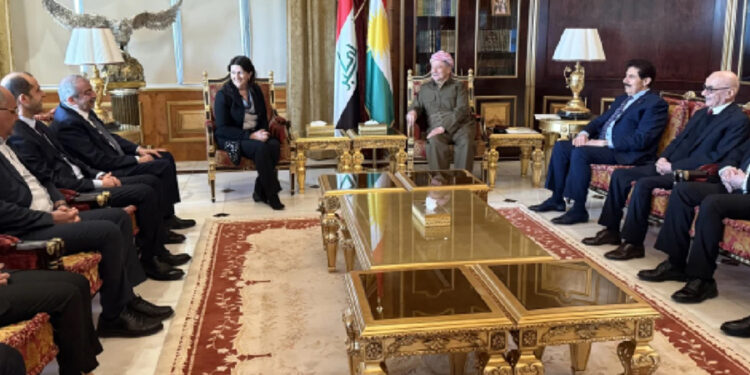 İmralı Heyeti, Barzani ile görüştü