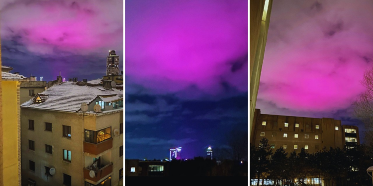İstanbul'da Pembe Bulut Şaşkınlığı: Gören Cama Koştu, Bakın Sebebi Ne Çıktı