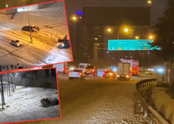 İstanbulluların Kar Sınavı! Araçlar Yollarda Kaldı, Vatandaşlar Kayıp Düştü