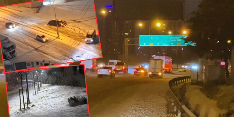 İstanbulluların Kar Sınavı! Araçlar Yollarda Kaldı, Vatandaşlar Kayıp Düştü