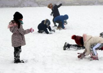 Kar yağışı nedeniyle 15 ilde eğitime ara verildi