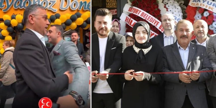 Kayyım atandı; Maydonoz Döner’in açılışını AKP’li ve MHP’li isimler yapmış