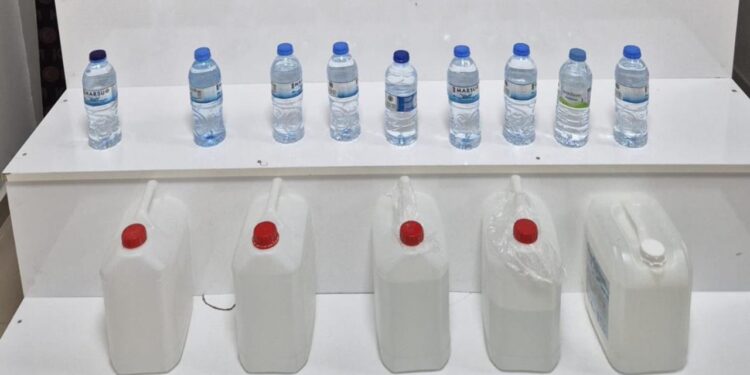 Kırşehir'de Sahte İçki Operasyonu: Litrelerce Yakalandı