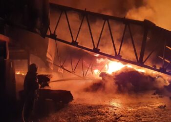 Manisa’da Halı Fabrikasında Yangın: 5 Saatte Söndürüldü