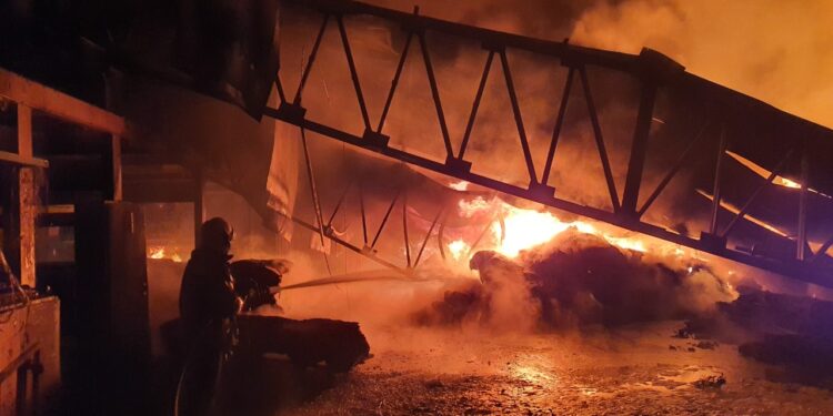 Manisa’da Halı Fabrikasında Yangın: 5 Saatte Söndürüldü