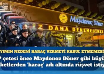 Maydonoz Döner’e kayyımın nedeni haraç vermeyi kabul etmemesi mi?