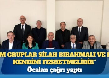 Öcalan çağrı yaptı: ‘Tüm gruplar silah bırakmalı ve PKK kendini feshetmelidir’