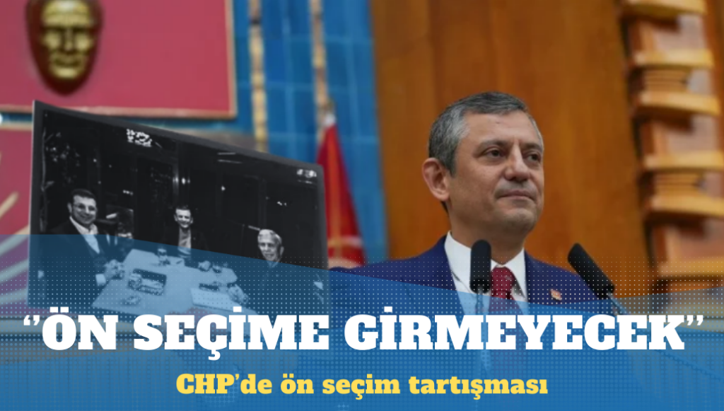 Özgür Özel: Yavaş ön seçime girmeyeceğini bildirdi