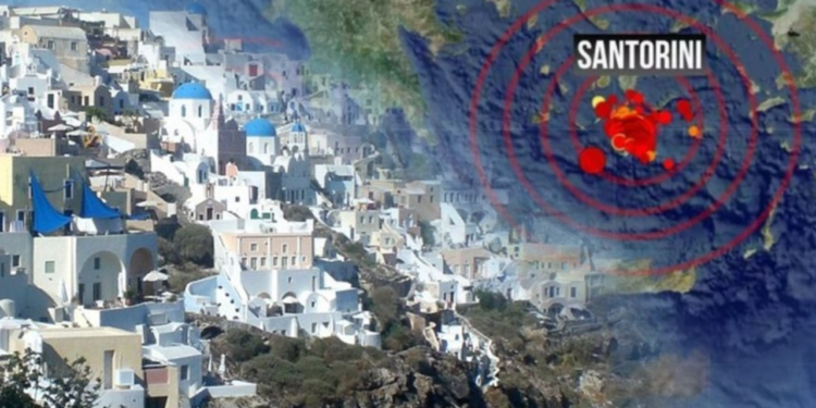Santorini'de Önlemler Artıyor! Binlerce Kişi Adayı Terk Etti, Olağanüstü Hal İlan Edildi