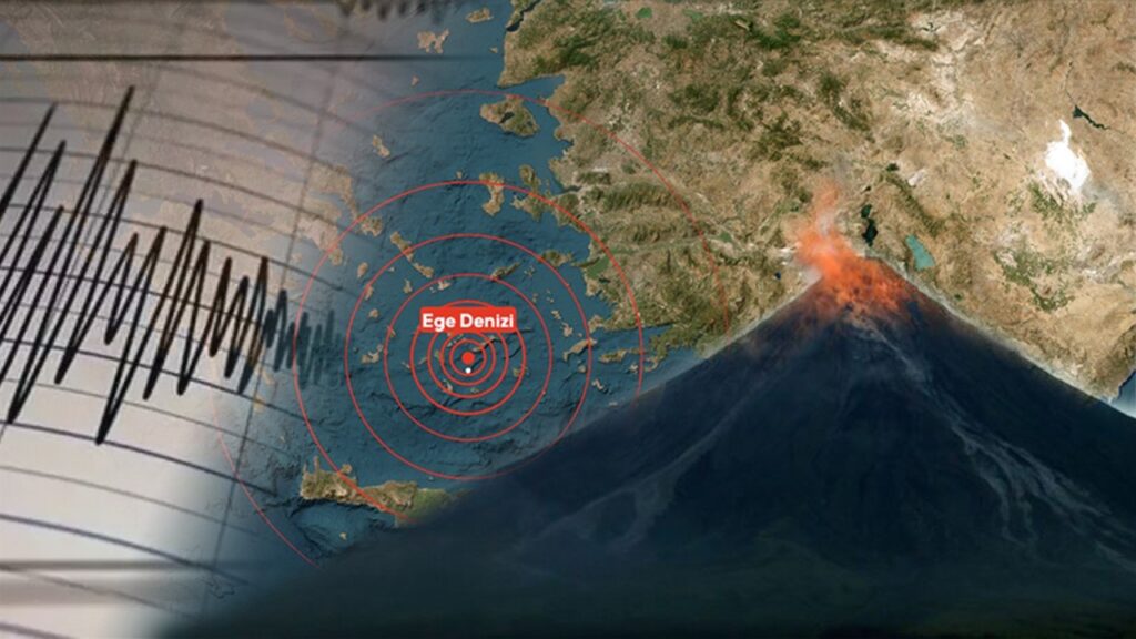 Şiddetli Sarsıntılar Arttı! Ege'de Yarım Saat Arayla İki 4.6'lık Deprem