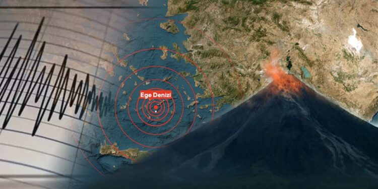 Şiddetli Sarsıntılar Arttı! Ege'de Yarım Saat Arayla İki 4.6'lık Deprem