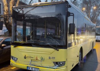 Şişli'de Feci Kaza: İETT Otobüsü, Cipe Çarptı