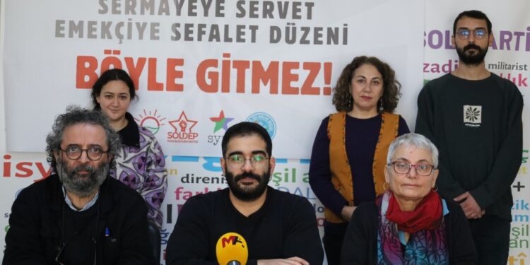 Sosyalist partilerden 'Böyle gitmez' kampanyası