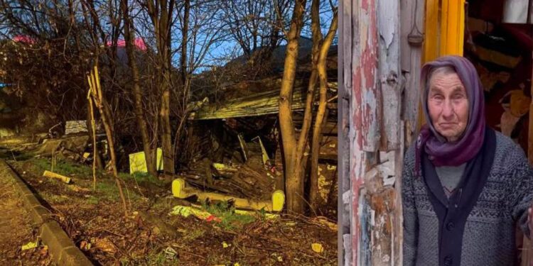 Şüpheli yangında ölen "Necla teyze" toprağa verildi