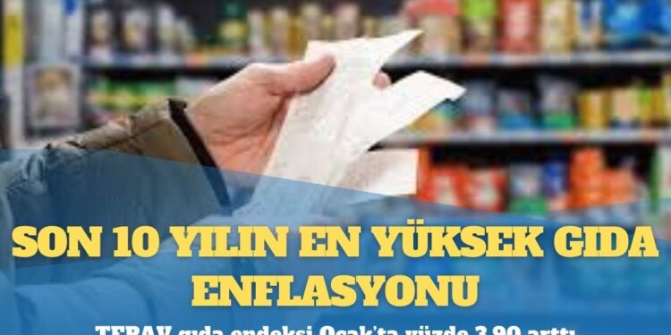 Son 10 yılın en yüksek gıda enflasyonu