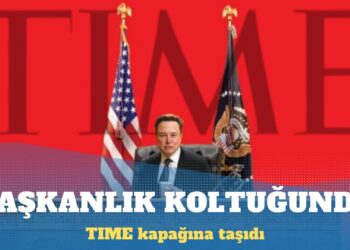 TIME ‘başkanlık koltuğuna oturmuş’ Elon Musk’ı kapağına taşıdı