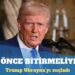 Trump Ukrayna’yı suçladı: Üç yıl önce bitirmeliydiniz