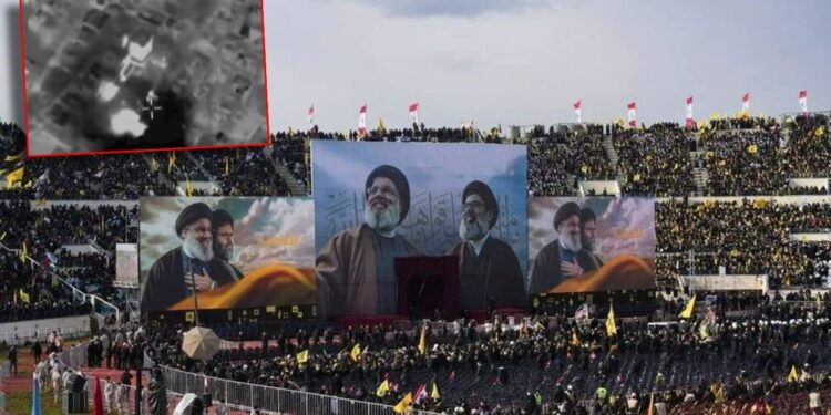 Yüz Binler Sokağa Dökülmüşken İsrail'den Dikkat Çeken Hamle! Nasrallah Suikastının Yeni Görüntüleri Yayınlandı