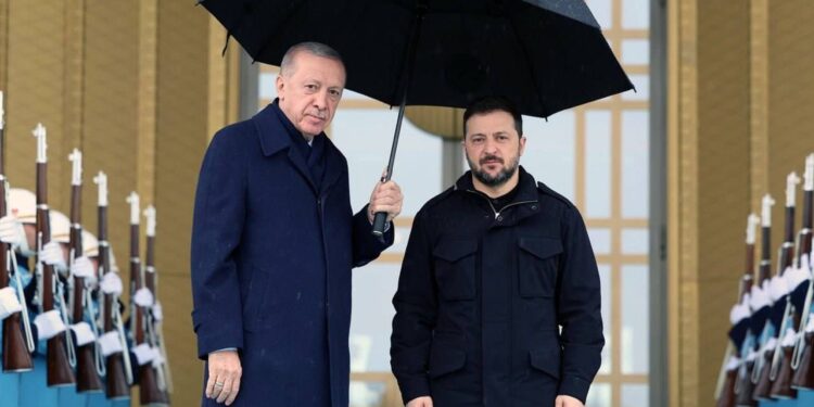 Zelenskiy, Erdoğan’la görüştü