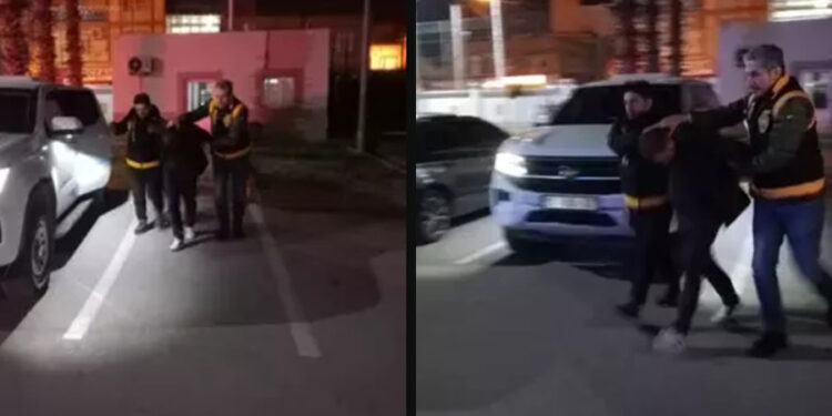 10 yıl hapis cezası olan firari hükümlü yüz tanıma sistemiyle yakalandı