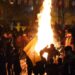 Newroz ateşi karanlığı aydınlattı