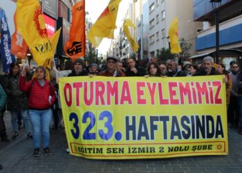 KHK eyleminde gözaltı tepkisi