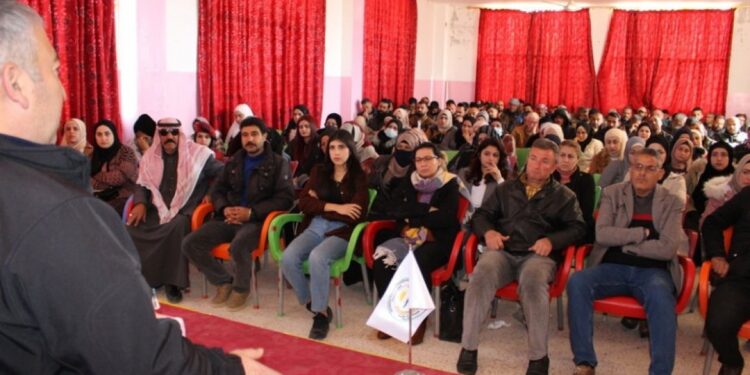 Kuzey ve Doğu Suriye’de kitlesel ‘Barış ve Demokratik Toplum’ çağrısı toplantıları