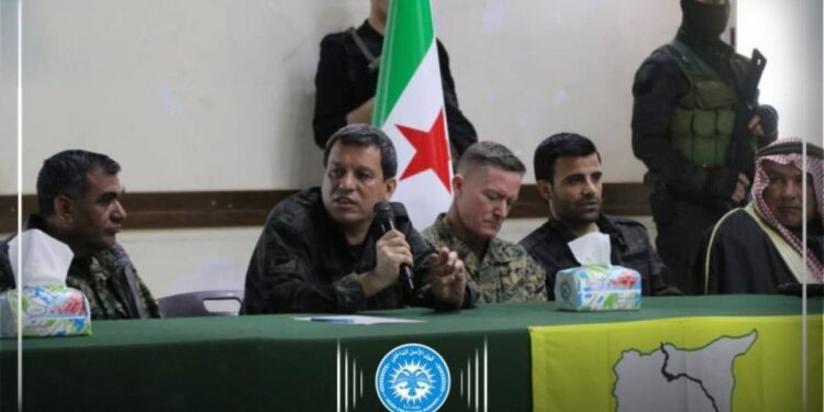 QSD, Uluslararası Koalisyon ve kanaat önderleri bir araya geldi