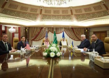 Suudi Arabistan’daki ABD-Ukrayna görüşmesi başladı