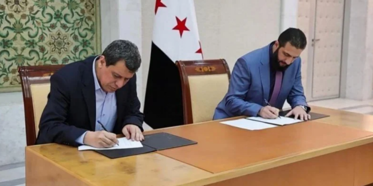 Suriyeli sanatçılardan anlaşmaya destek