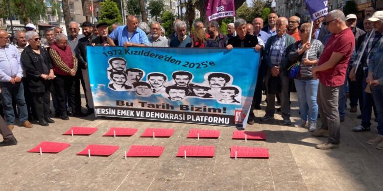 Mersin’de Kızıldere Katliamı anması