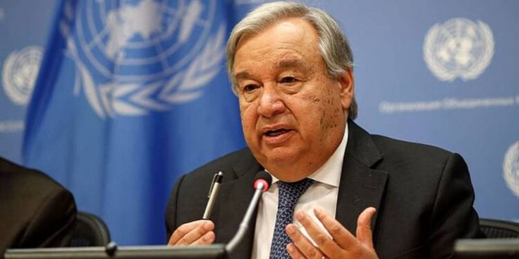 BM Genel Sekreteri Guterres: Filistinliler büyük bir yıkım tehdidiyle karşı karşıya