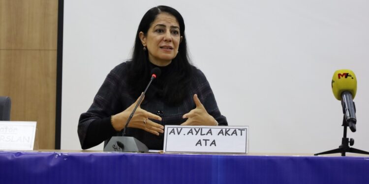 Ayla Akat Ata: Tek kurtuluş demokratik toplum