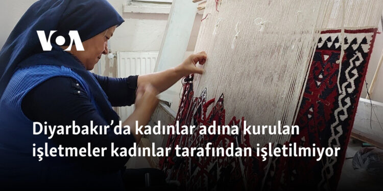 Diyarbakır’da kadınlar adına kurulan işletmeler kadınlar tarafından işletilmiyor