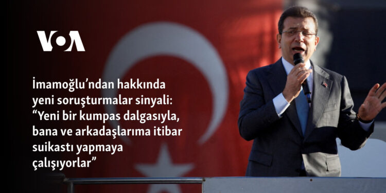 İmamoğlu’ndan hakkında yeni soruşturmalar sinyali: “Yeni bir kumpas dalgasıyla, bana ve arkadaşlarıma itibar suikastı yapmaya çalışıyorlar”