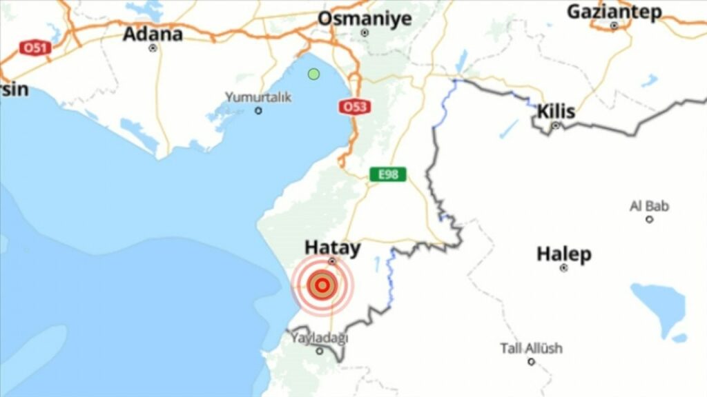 AFAD ve Kandilli Verileri Paylaştı: Hatay Samandağ'da Deprem