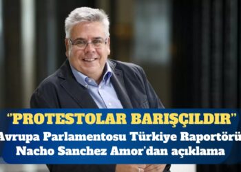 Amor: Türkiye’deki protestolar barışçıldır