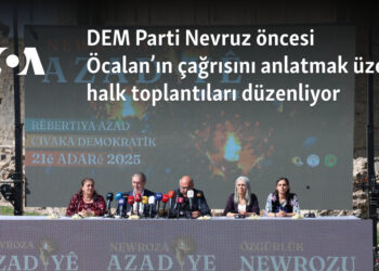 DEM Parti Nevruz öncesi Öcalan’ın çağrısını anlatmak üzere halk toplantıları düzenliyor
