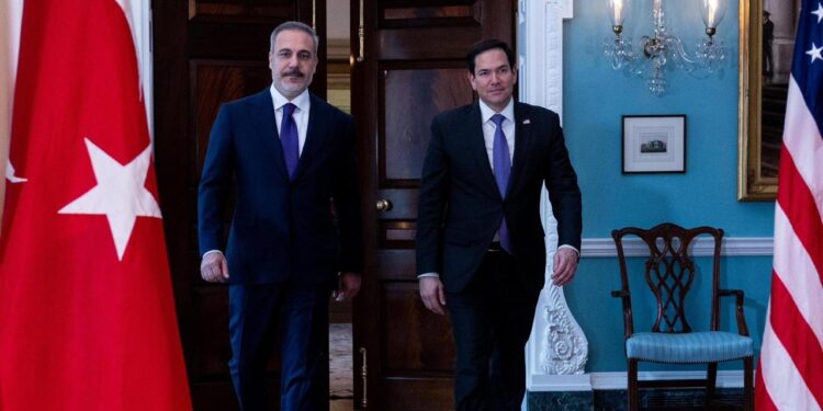 Bakan Fidan, ABD'li Mevkidaşı Rubio ile Görüştü