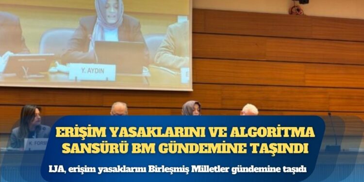 Basın özgürlüğünü hedef alan erişim yasakları ve algoritma sansürü BM gündemine taşındı