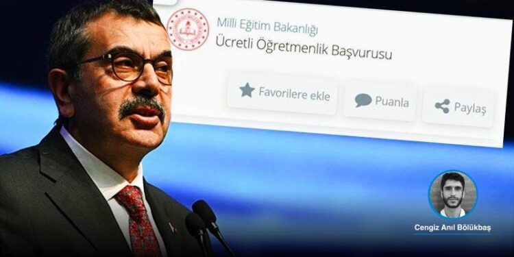 Başvurular e-Devlet’te ‘’Ücretli Öğretmenlik'' adı altında yapılıyor