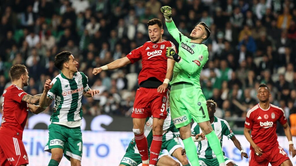 Beşiktaş 9 Kişi Kalan Konyaspor'a Yenildi | Konyaspor 1-0 Beşiktaş