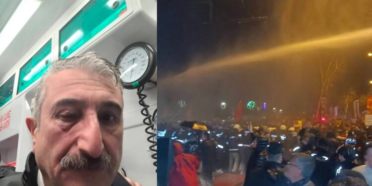 CHP İl Başkanı gözünden yaralandı, çok sayıda gözaltı var