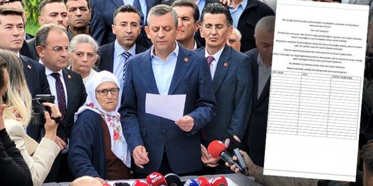 CHP imza kampanyasını Trabzon'da başlattı