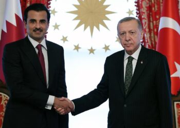 Cumhurbaşkanı Erdoğan Katar Emiri Al Sani ile Telefonda Görüştü