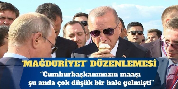 Cumhurbaşkanı maaşına ‘mağduriyet’ düzenlemesi