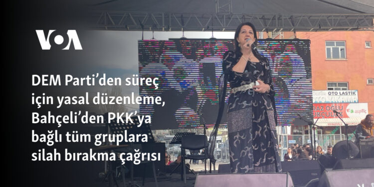 DEM Parti’den süreç için yasal düzenleme, Bahçeli’den PKK’ya bağlı tüm gruplara silah bırakma çağrısı