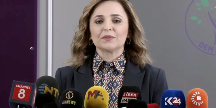 DEM Parti Sözcüsü Doğan: “Devlet Bahçeli’nin Demirtaş’la görüştüğünü teyit ediyorum”