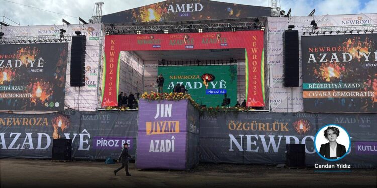 Diyarbakır’da alan doldu, Nevruz coşkuyla kutlanıyor